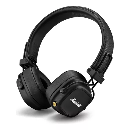 Auriculares gamer inalámbricos Marshall Bluetooth Major IV negro