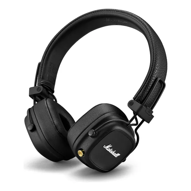Auriculares gamer inalámbricos Marshall Bluetooth Major IV negro