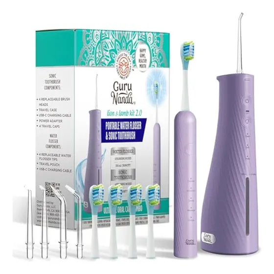 Gurunanda Lion &amp; Lamb Kit 2.0, Cepillo De