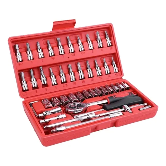 Juego De 46 Pcs Herramientas Con Rache