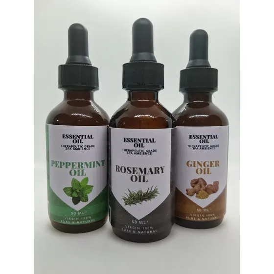 Aceite De Romero Puro 100% Original 50ml Cabello Barba Nuevo