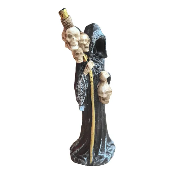 Estatua De La Santa Muerte Decorativa De Pie Grim