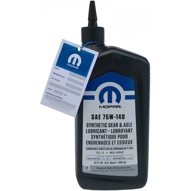 Aceite 75w140 Diferencial Del Y Tras Grand Cherokee Wk2 Mopa