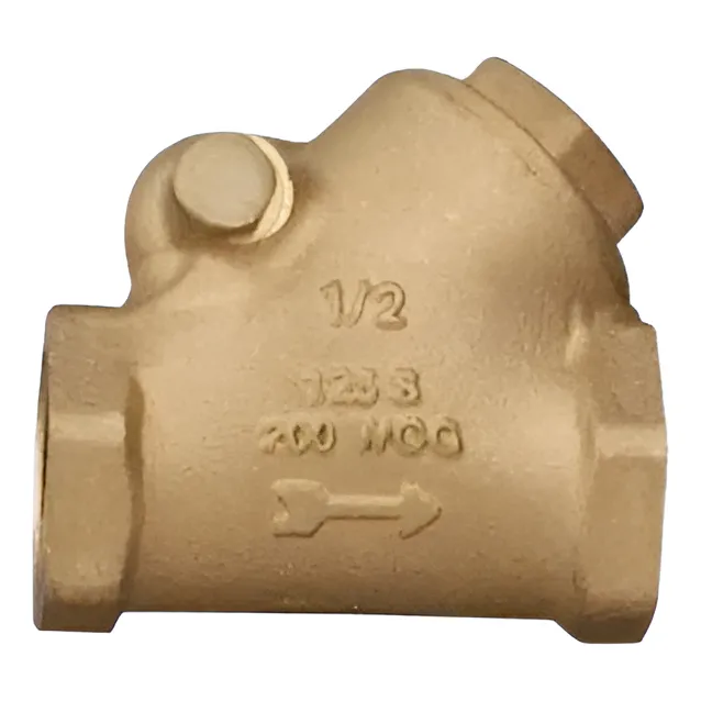 Valvula Check De 1/2 Bronce