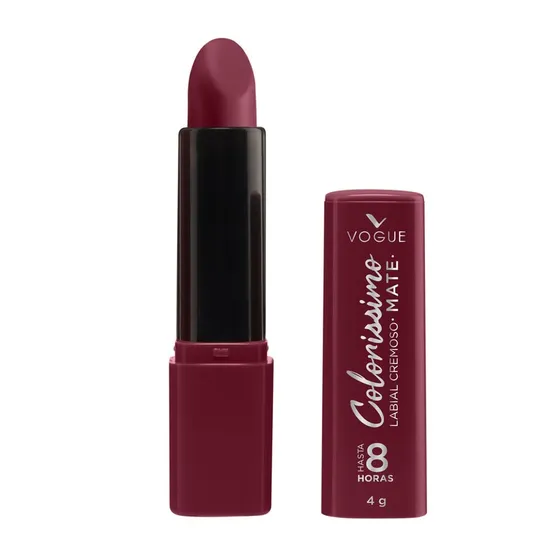 Labial Vogue Colorissimo Mate Cremoso Larga Duración 4gr