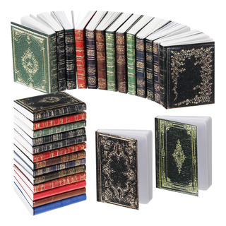 100 Piezas 1: 12 Escala Miniaturas Casa De Muñecas Libros Mi 100 Piezas 1: 12 Escala Miniaturas Casa De Muñecas Libros Mi