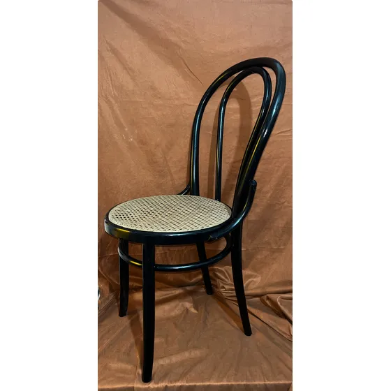 Silla Antigua Thonett 18 Madera Curvada Esterilla Original