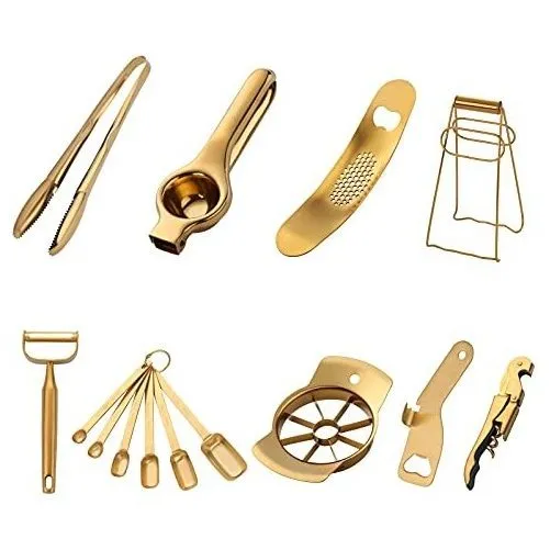 Accesorios De Cocina De Oro Conjunto Herramientas De Qtw6p