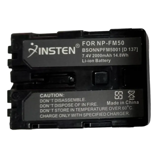 Bateria De Camara Np-fm30, Np-fm50, Np-fm51, Np-qm50 Sony