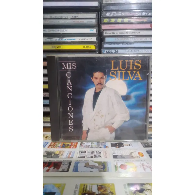 Luis Silva Mis Canciones Grandes Exitos Cd Original