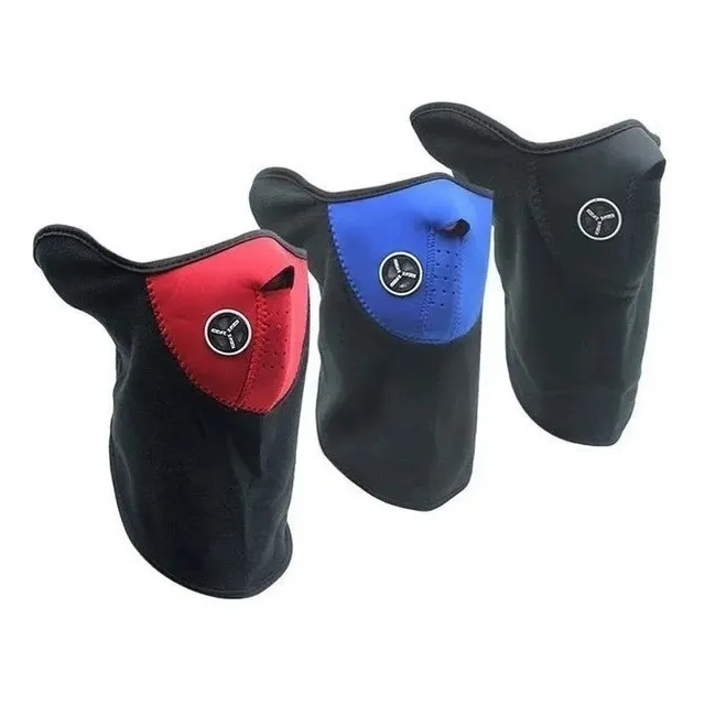 Mascara Tapaboca Termica Neopreno Polar Cubre Cuello P/ Moto