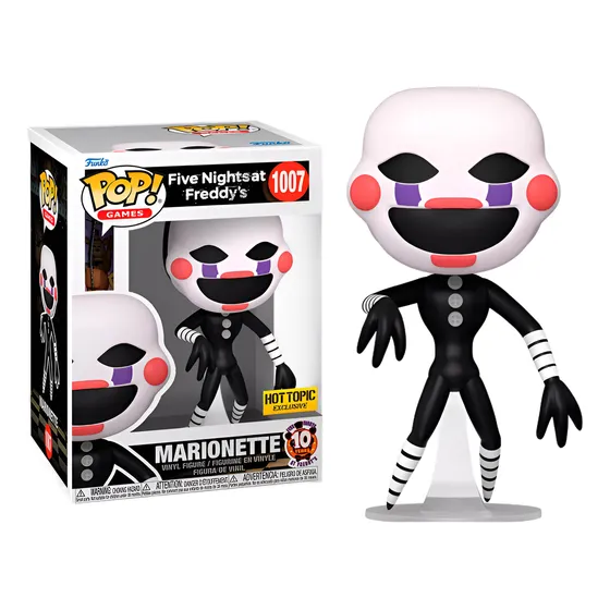 Marionette Funko Pop Five Nights At Freddy's 1007 Exclusivo