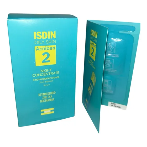 Isdin Acniben Serum De Noche Anti Acne 12 Dosis 3ml