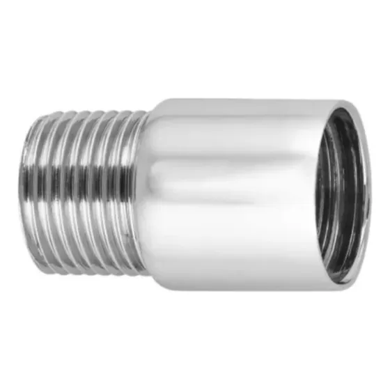 Alongador Prolongador Extensor Torneira 4cm Metal Cromado1/2