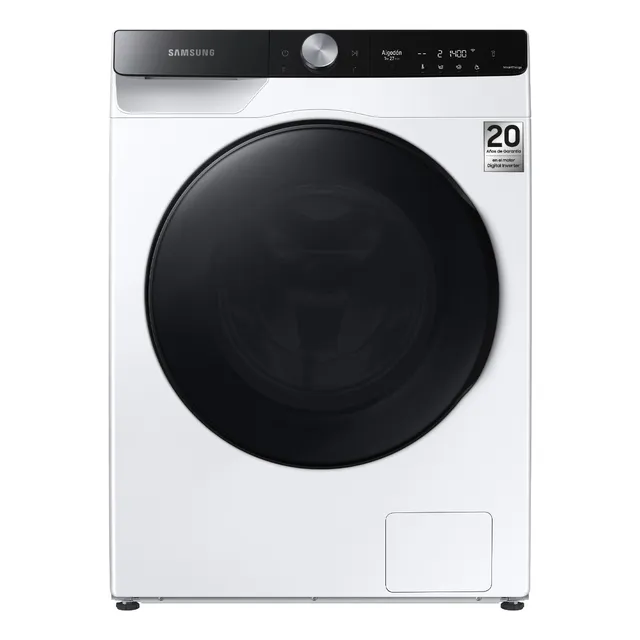 Lavadora e secadora automática Samsung WD12TP04DB branco inversor 12,5 kg 127V