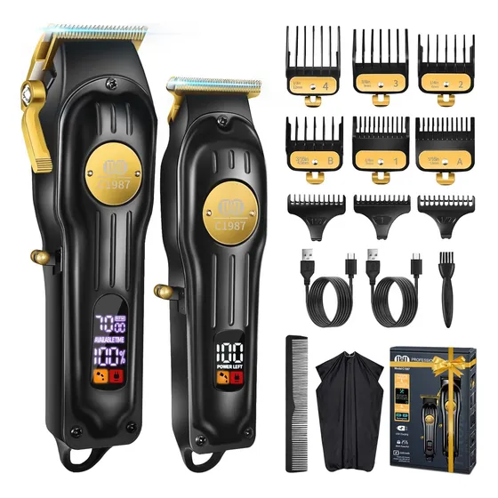 Maquina De Cortar Cabello Inalámbrica (kit Completo) Nuevo