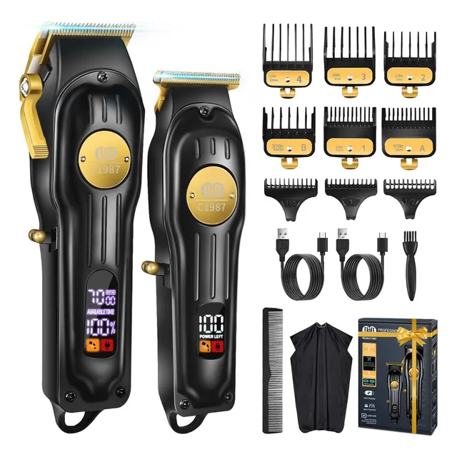 Maquina De Cortar Cabello Inalámbrica (kit Completo) Nuevo
