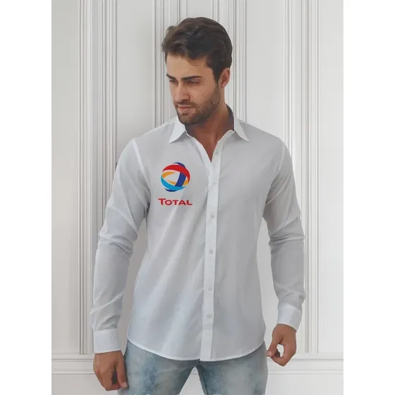 Camisas Sociais Personalizadas Bordadas