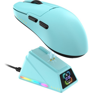 Mouse De Três Modos Ajazz Aj159apex Paw3950 Com Carregador Mouse De Três Modos Ajazz Aj159apex Paw3950 Com Carregador