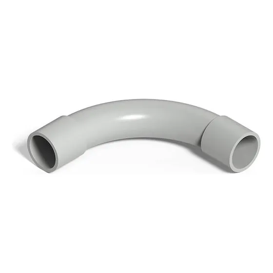 Curva 90° Pvc Para Caño Diametro 50 Mm Caño A Caño Ip54