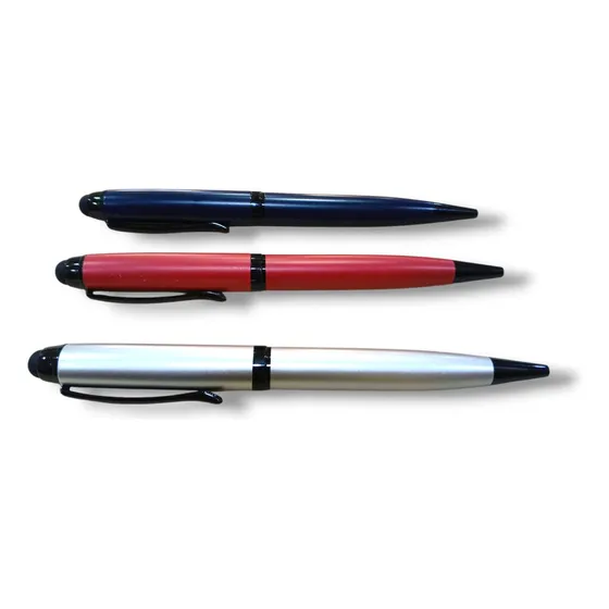 Boligrafo De Metal Touch 3 Colores Alta Gama