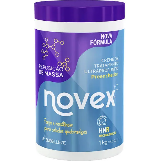 Creme Capilar Novex Reposição De Massa 1kg Hidratação