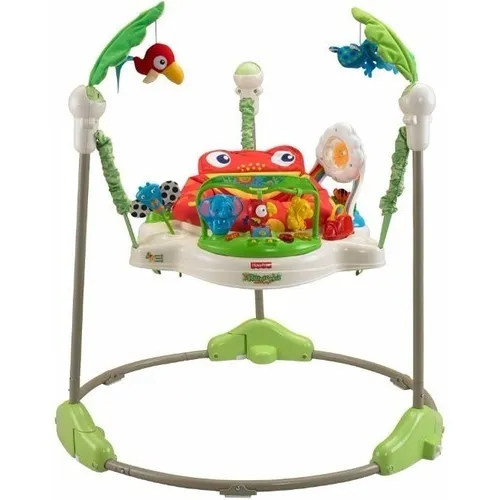 Jumperoo Fisher Price Bebe Rainforest Brinca Musical