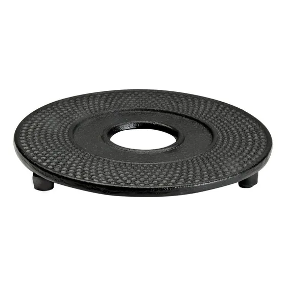 Base Para Teteras O Reposa-teteras Plano Marca Ibili Color Negro Base Tetera