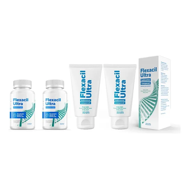 Oferta Flexacil Ultra Cápsulas 2+2 Crema Suplemento Natural