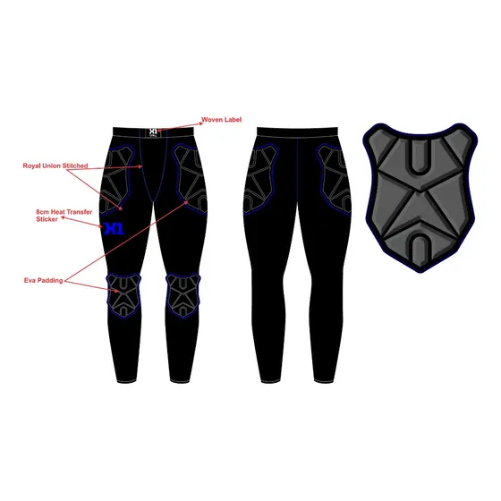 Calza De Arquero X1  Con Protección