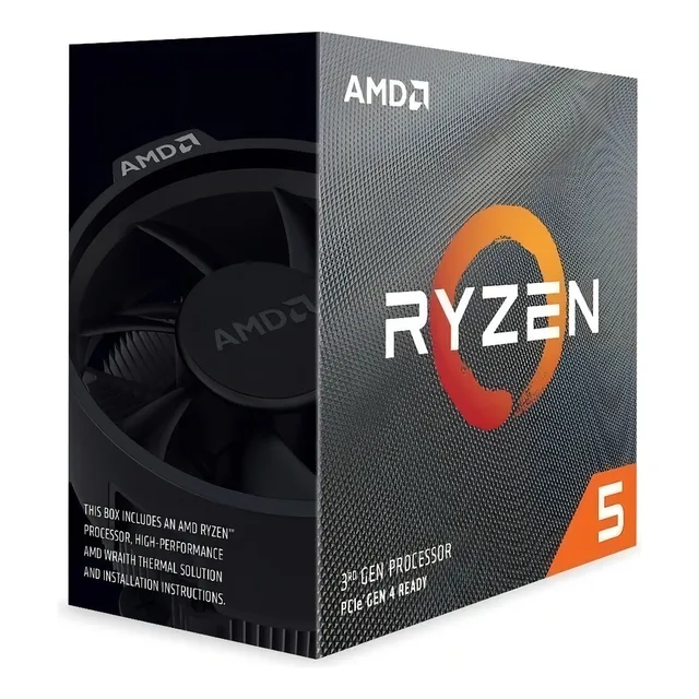 Procesador gamer AMD Ryzen 5 3600 de 6 núcleos / 12 hilos y 4.2GHz 100-100000031BOX