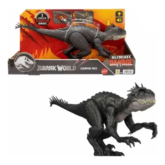 Scorpios Rex Ultimate Damage Luz Y Sonidos - Jurassic World
