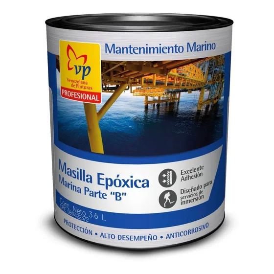 Endurecedor De Masilla Epoxica Marina Galón Parte B Vp  