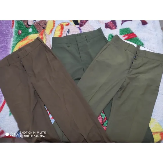 3 Pantalones De Vestir Como Nuevo