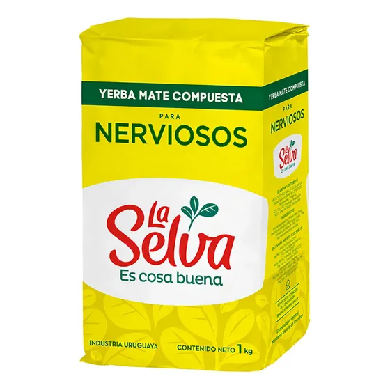 Yerba La Selva Nerviosos 1kg | Cuotas sin interés