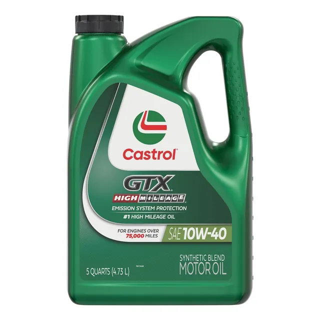 Aceite Castrol Gtx Semi Sintético 10w40 Y 15w40 5qts. 4,73l.