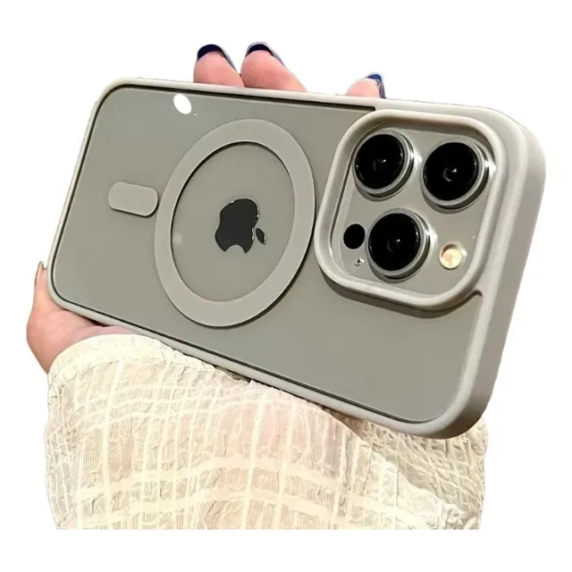  Funda Para iPhone De Transparente Uso Rudo Con Magsafe
