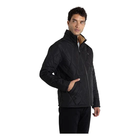 Campera Hombre Abrigo Poliester Algodon Invierno Briganti