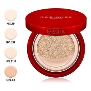 Missha Radiance Perfect Fit Cushion Foundation Spf50+ Pa+++ Tono #21 Vanilla Missha Radiance Perfect Fit Cushion Foundation Spf50+ Pa+++ Tono #21 Vanilla