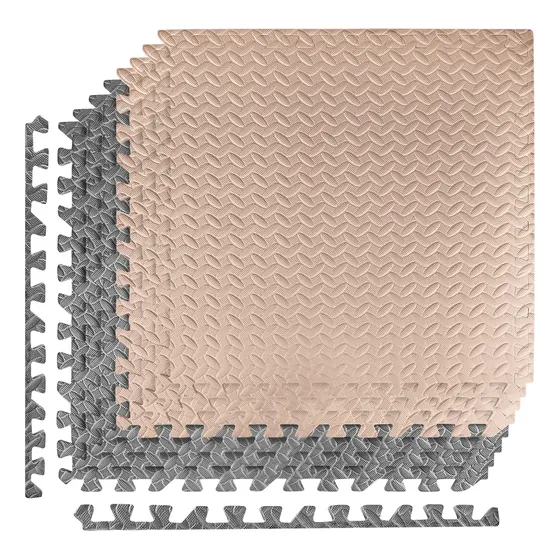 Set X8 Piso De Goma Eva Bebé Puzzle Alfombra 10mm 60x60cm
