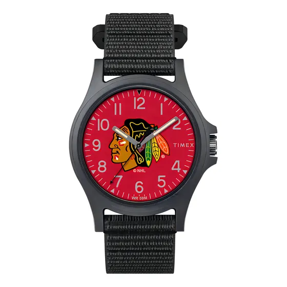 Timex Nfl Pride - Reloj Para Hombre De 40 Mm, Chicago Blackhawks