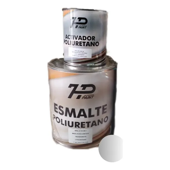 Esmalte Poliuretano Color Blanco Y Gris. Hp Paint