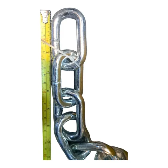 Cadena De Acero Galvanizado 12mm -1/2  X Metro 