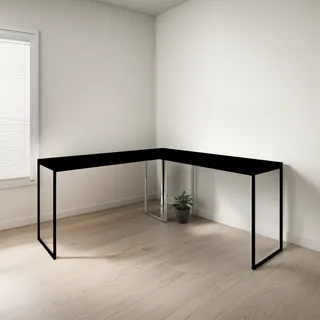 Mesa Em L Canto AlemĂŁo Moderna Minimalista 150cm Mesa Em L Canto AlemĂŁo Moderna Minimalista 150cm