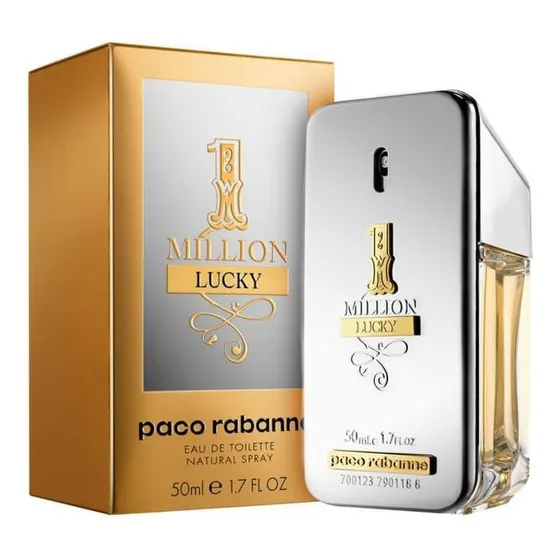 Perfume para hombre Paco Rabanne 1 Million Lucky, 50 ml