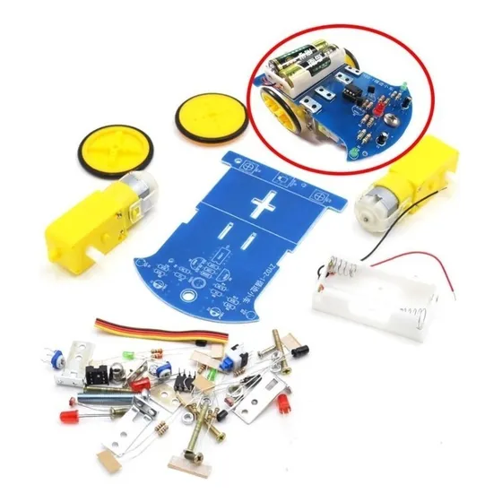 Kit Para Armar Robot Auto Rover D2-1 Kit Diy Seguidor Linea