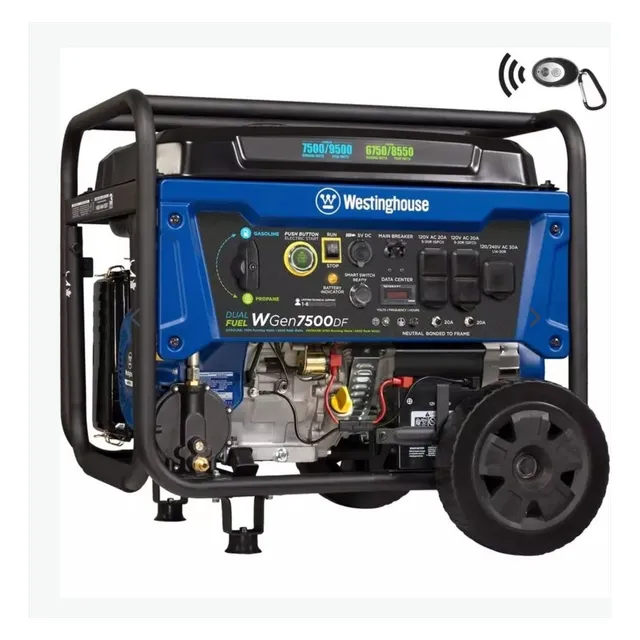 Planta Electrica Westinghouse Con Control Remoto,dual