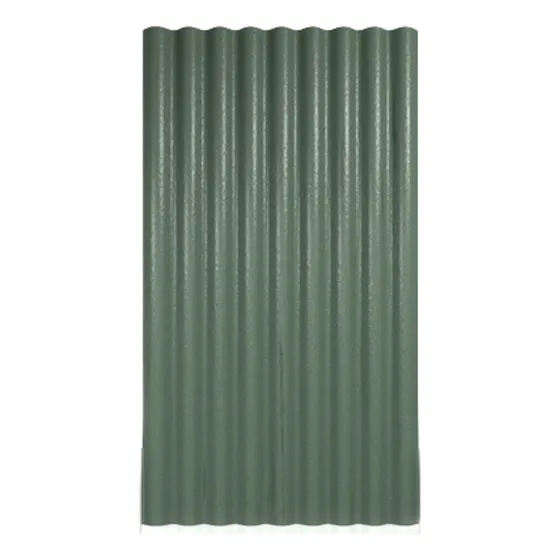 Telha Plástica De Polietileno Resistente Telhados 153x85cm