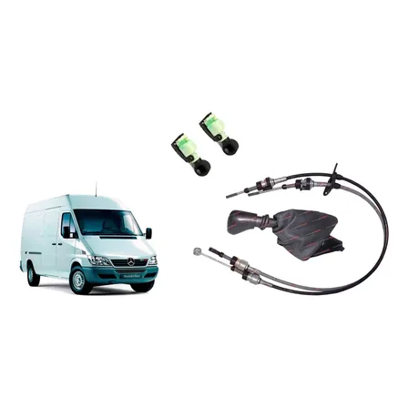 Alavanca E Cabo De Marcha Cambio Sprinter Cdi+conector Cabo