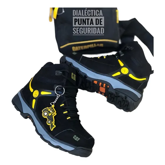 Botas De Seguridad Caterpillar Cuero Y  Dieléctricas